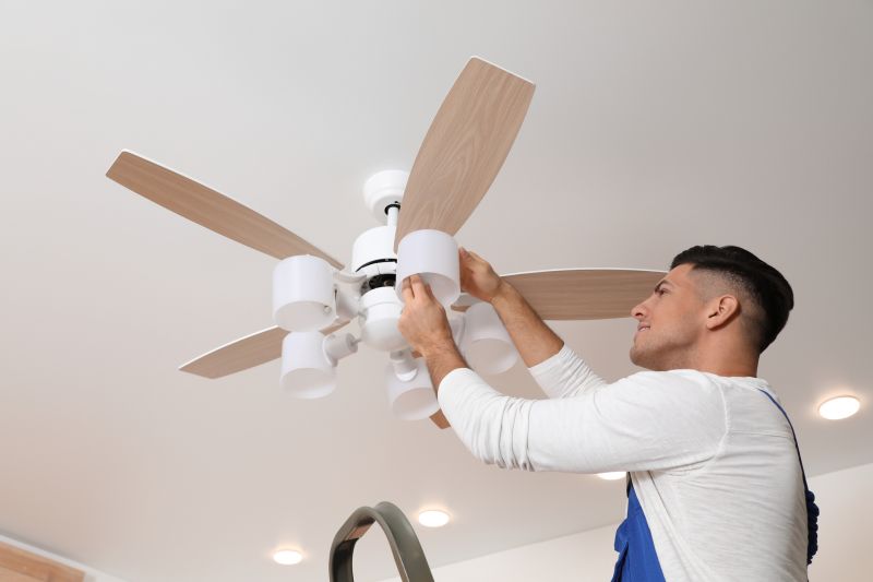 Hanging Fan Installation in Overland Park, KS