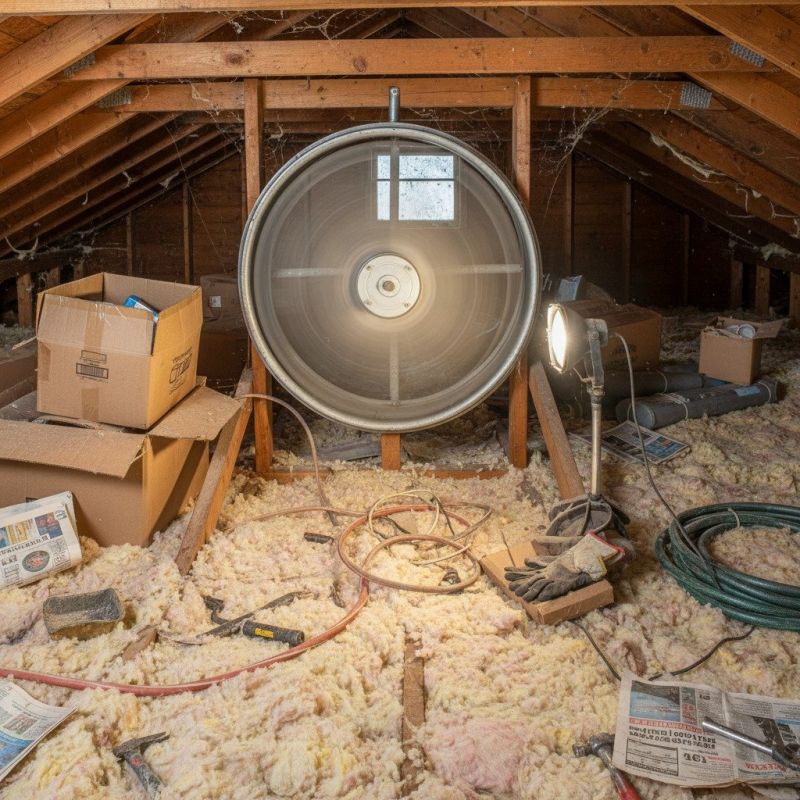 Attic Exhaust Fan Repair in Prescott Valley, AZ