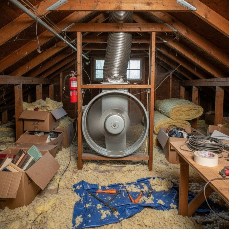 Attic Fan Motor Repair in Alpharetta, GA