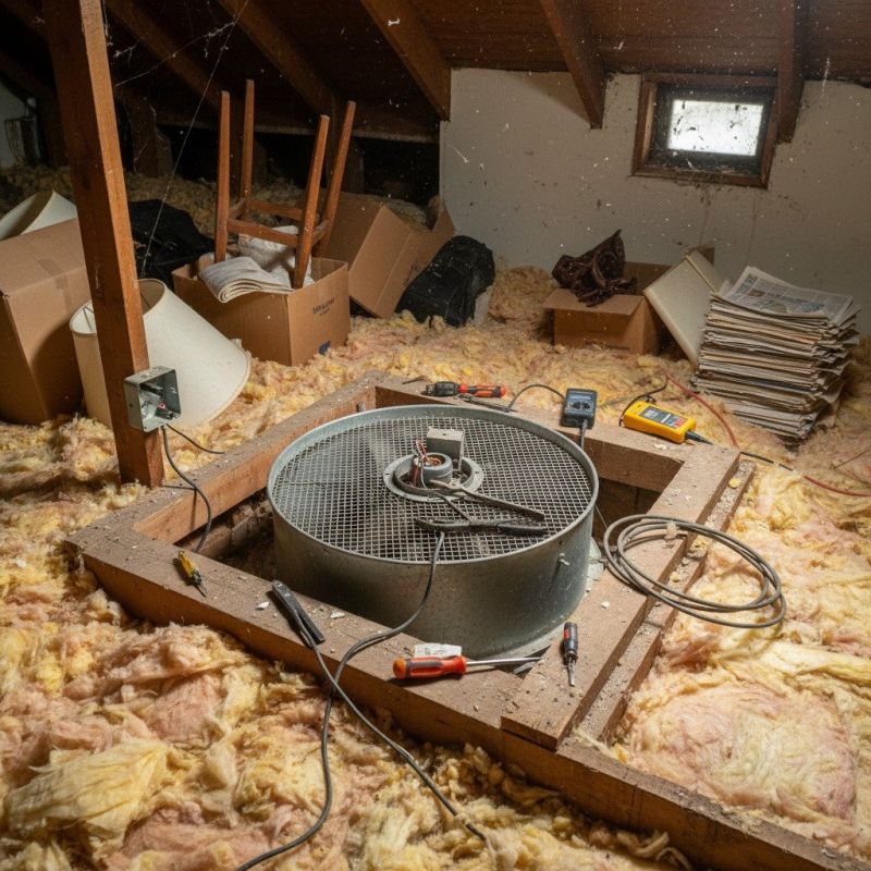 Attic Fan Repair in Alpharetta, GA