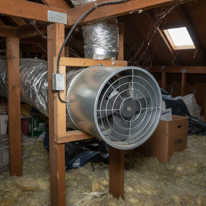 Attic Fan Replacement in Prescott Valley, AZ
