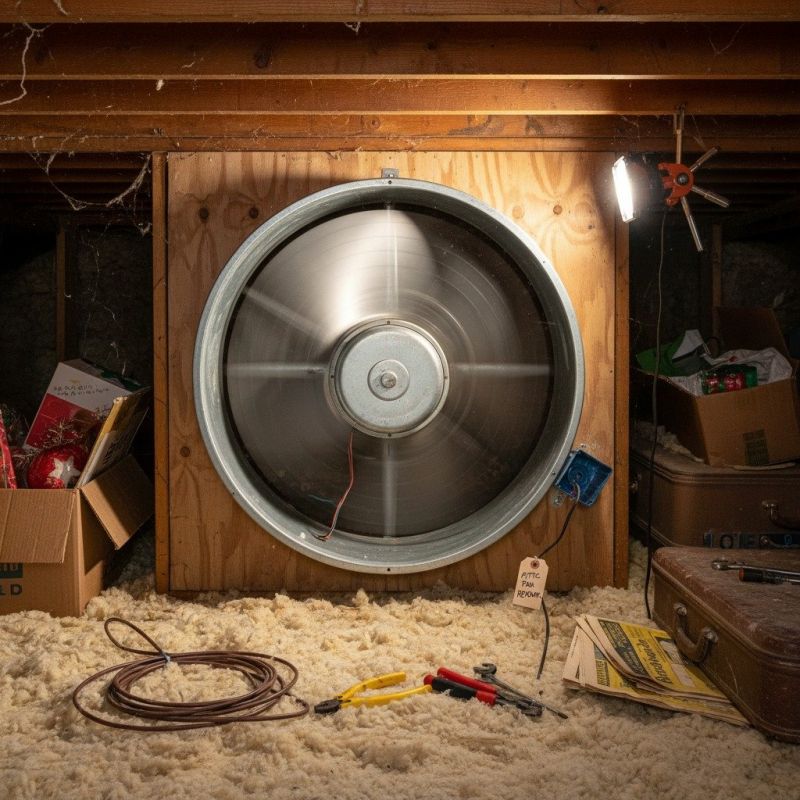Attic Fan Servicing in Provo, UT