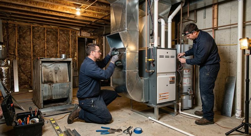 Attic Furnace Installation in Monmouth County, NJ