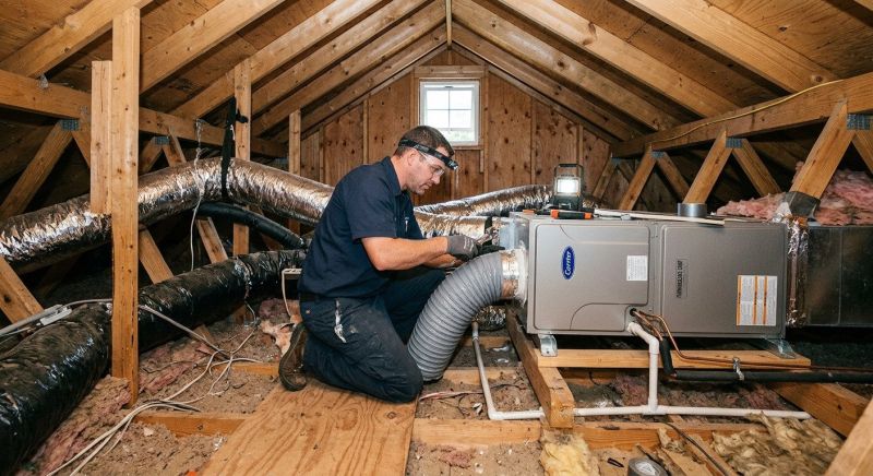 Attic Heating Installation in Annapolis, MD