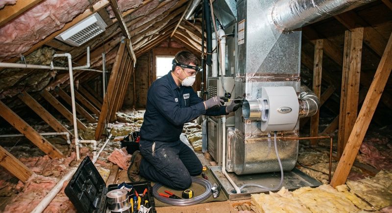 Attic Humidifier Installation in Columbus, OH