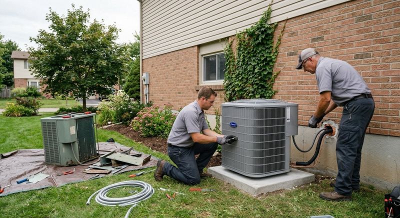 Central Air Unit Replacement in Columbus, OH