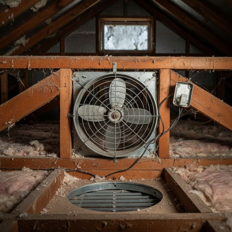 Roof Fan Installation in Heber City, UT