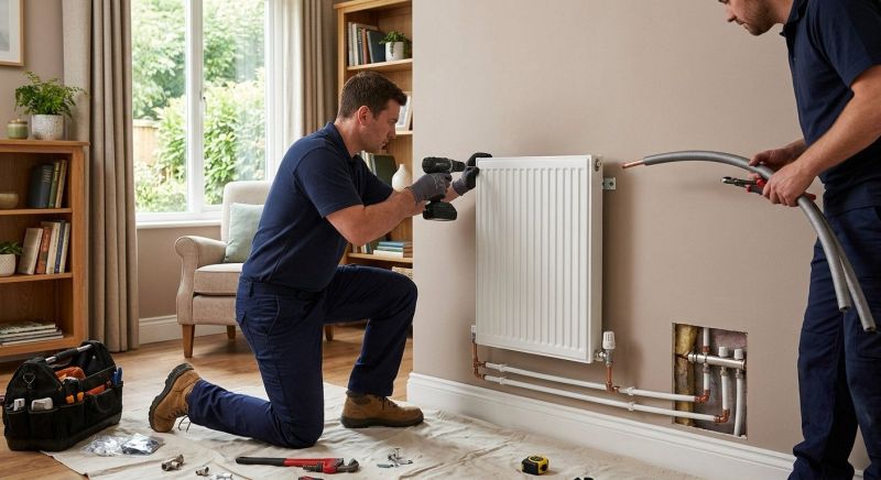 Wall Heating Installation in Columbus, OH